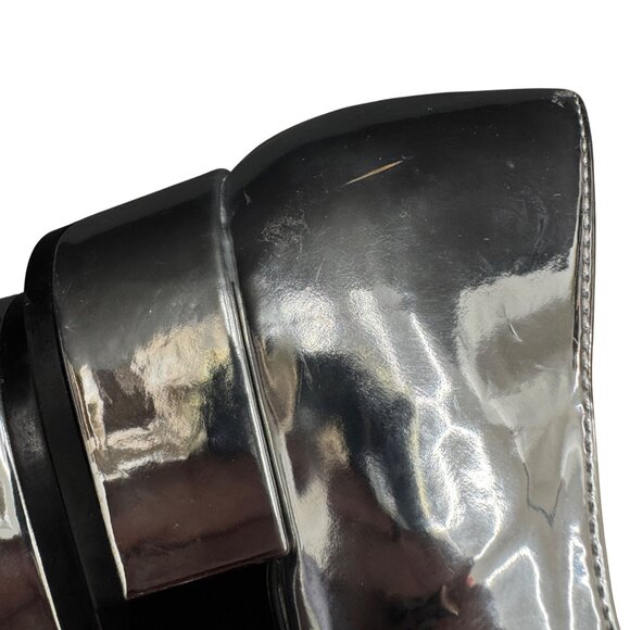 Steve Madden Cyndie Silver Mary Ann Pump Womens Shoes, Size 8 WORN ONCE - Picture 3 of 9